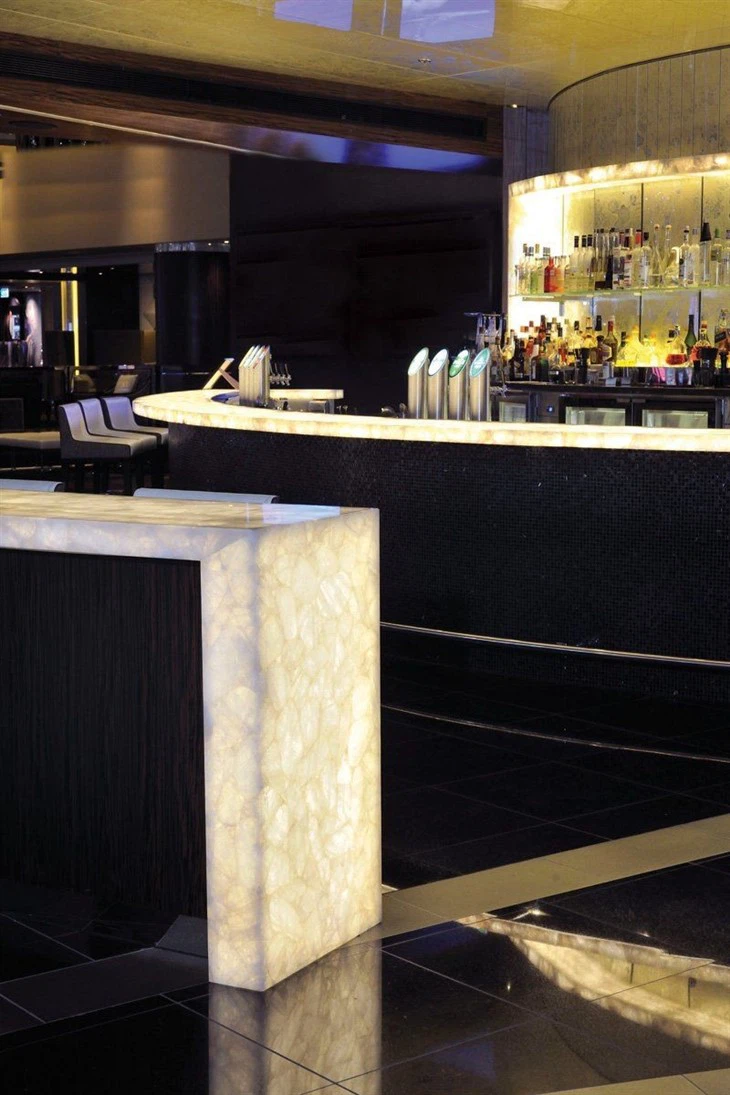 Backlit Semi Precious Stone Countertops