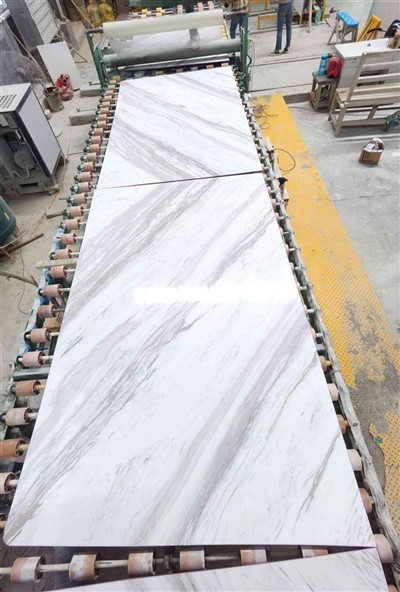 Textura de mármore Volakas branco natural de alta qualidade quente