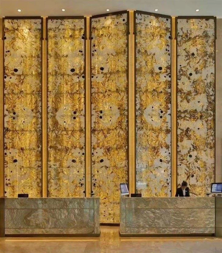 Transparent Stone Backlit Stone Countertops