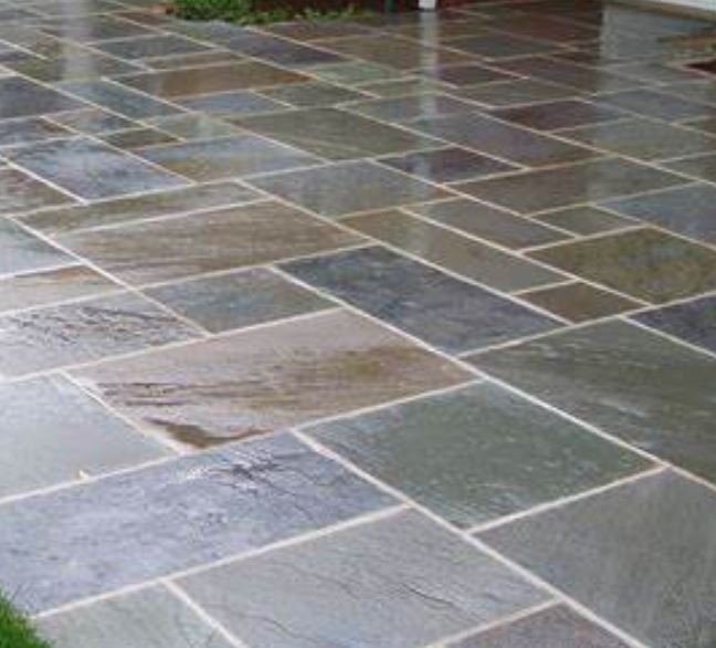 Pavimentadoras de granito chinês Pavimentação tátil de granito