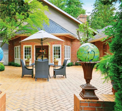 Pavimentação tátil de granito Pavimentadoras de granito Home Depot